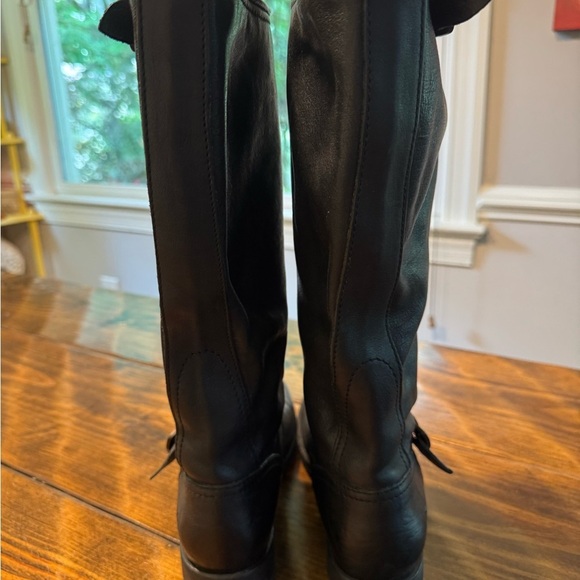 Frye Veronica Slouch Tall Riding Boots 14” shaft 100% leather Size 7.5 - Picture 5 of 13